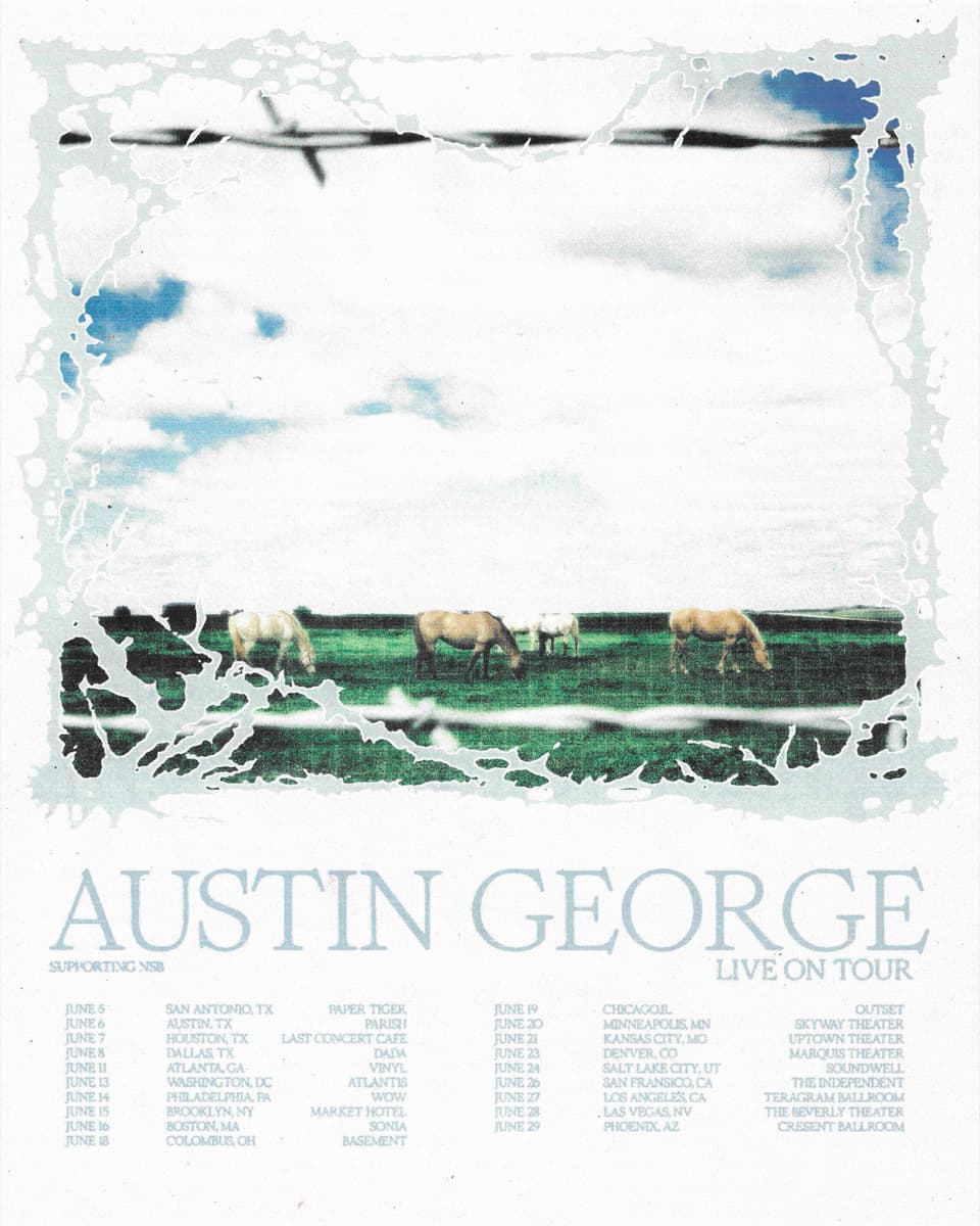 Tour Merch + Tour Poster Design