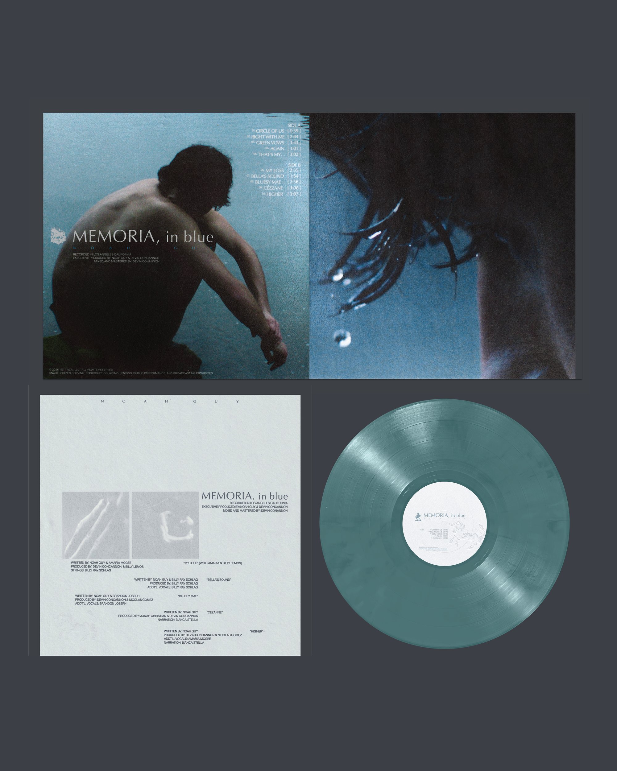 Vinyl + CD Packaging Design