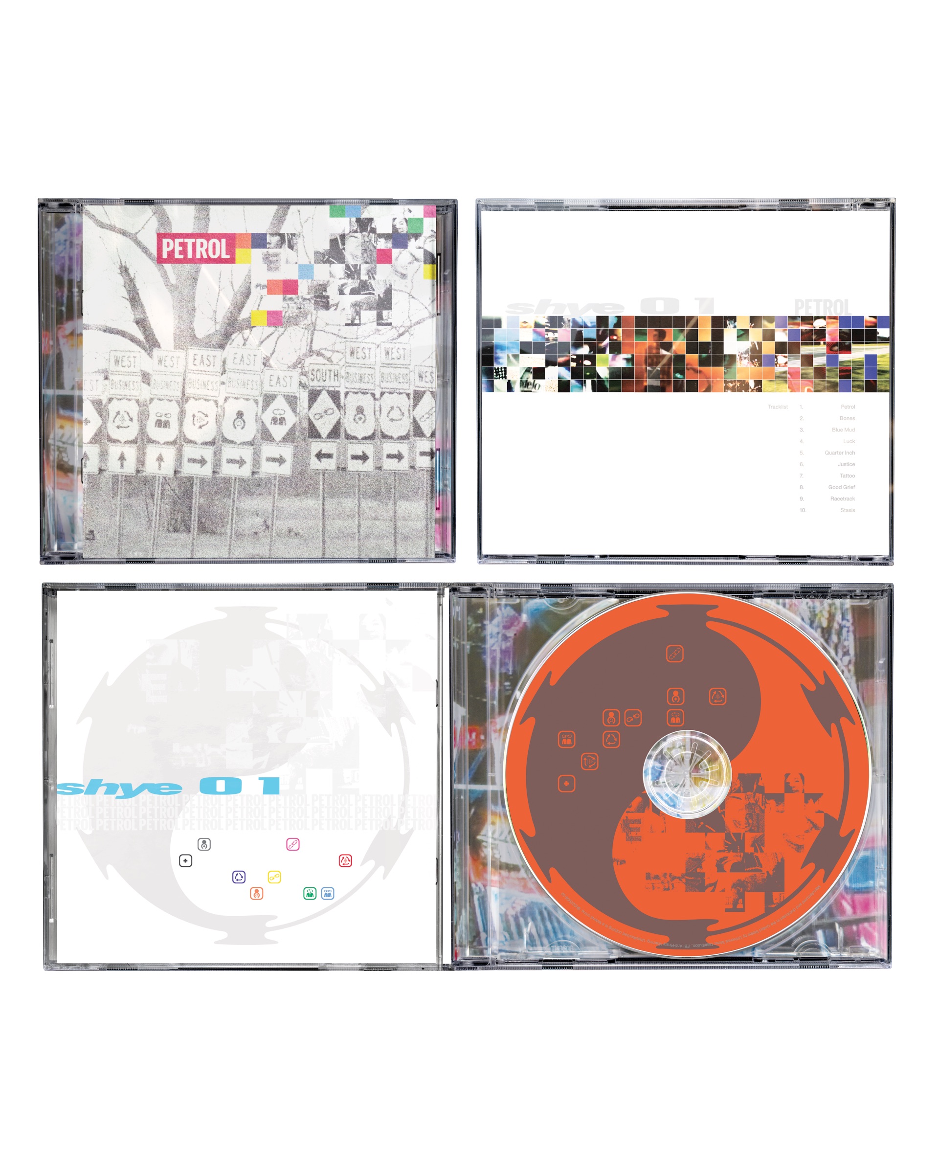 Petrol Album Art + CD Packaging
