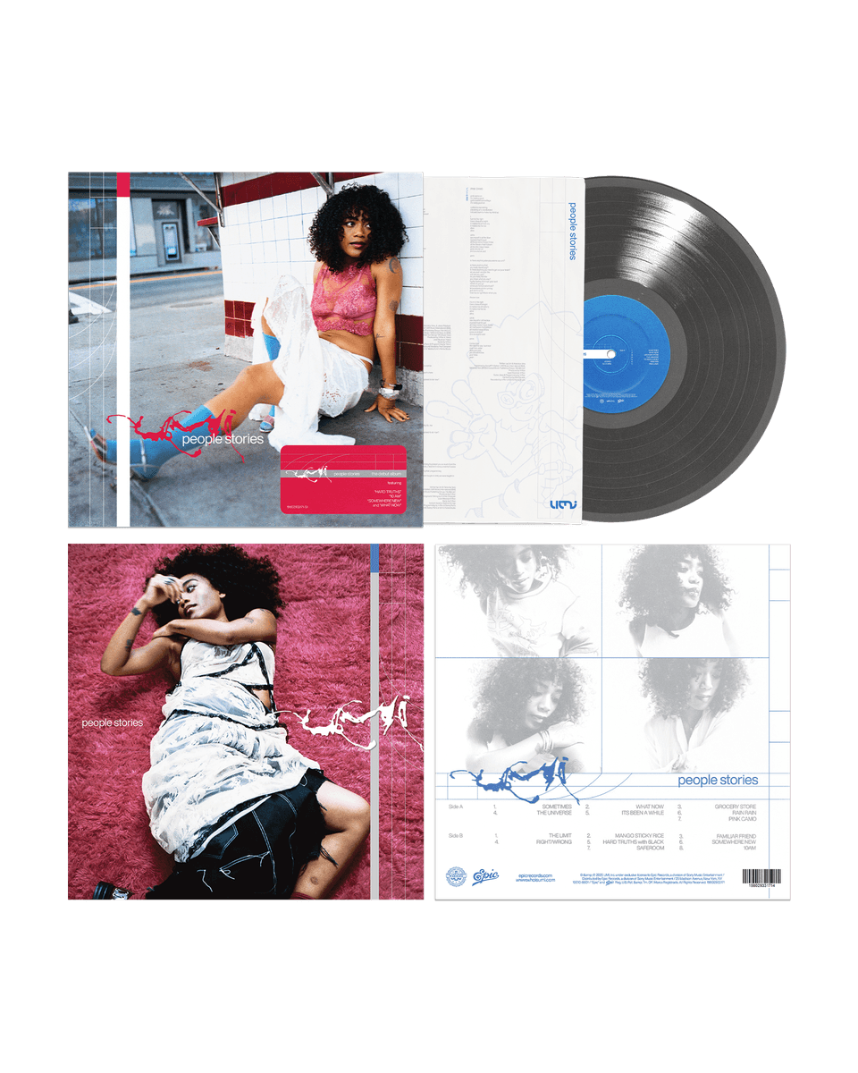 People's Stories Vinyl Design